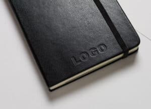 Kalendarze książkowe 2025 z logo firmy